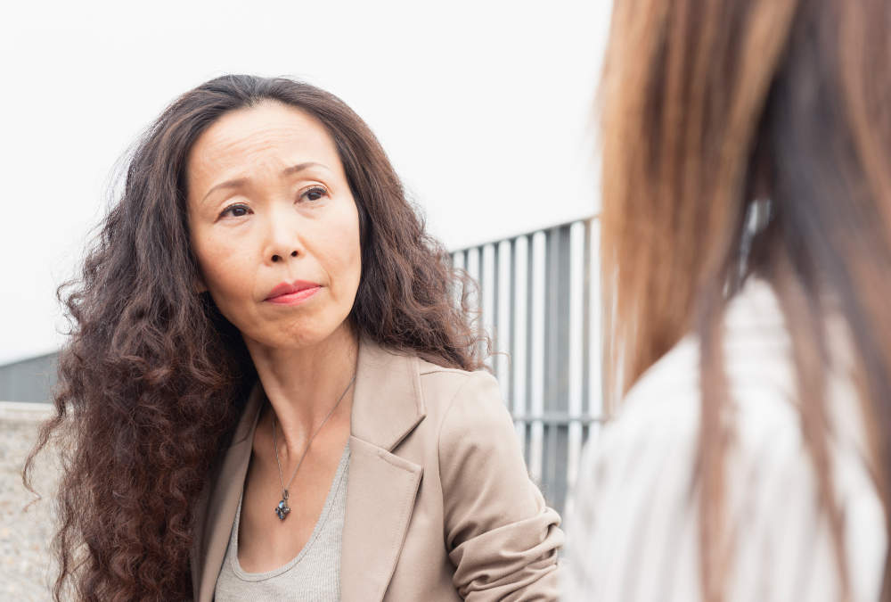 Ripple Learning - Accidental Counsellor Workshops  - Woman listening to another woman
